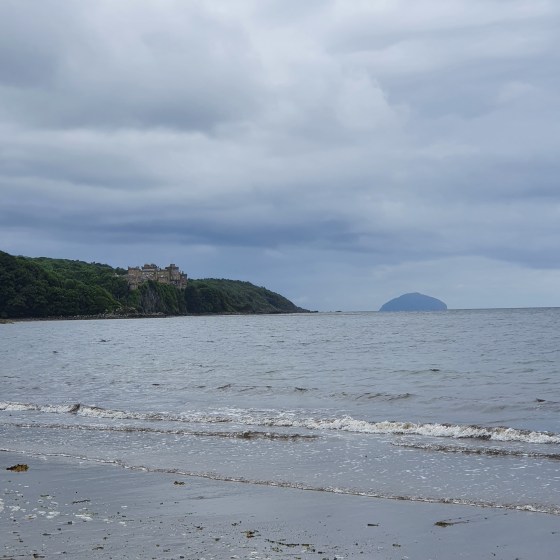 Culzean Castle Ailsa Craig